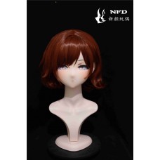 (NFD056)Customize Handmade Crossdress Full Head Female/Girl Resin Japanese Cartoon Character Animego Cosplay Kigurumi Mask